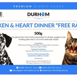 DAF Chicken & Heart Dinner WD 500g