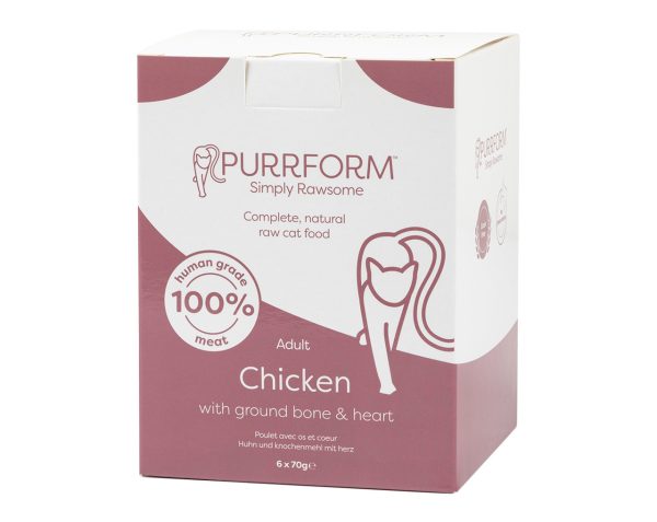 PF Chicken with Heart (Adult) 6 x 70g