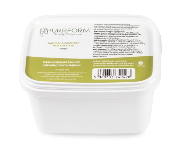 PF Chicken & Ground Bone (Kitten) 450g