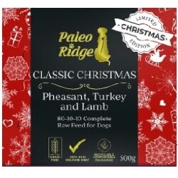 PR Pheasant Turkey & Lamb Christmas WD 500g