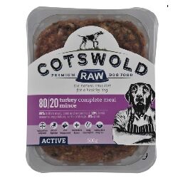 CW Turkey Mince 80/20 Active WD 500g