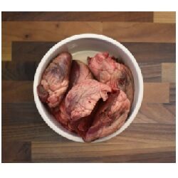 HR Ox (Beef) Hearts Chunks WD 1kg