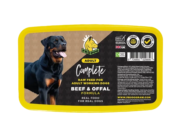 PDR Beef & Offal Complete WD 1kg