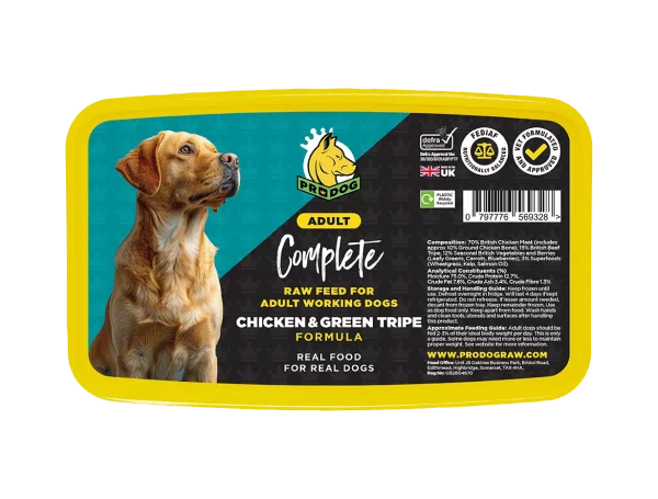 PDR Chicken & Green Tripe Complete WD 1kg