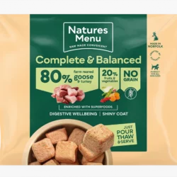 NAT Goose & Turkey 80/20 Raw Nuggets 1kg