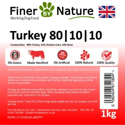 FBN Turkey Mince 80:10:10 WD 1kg