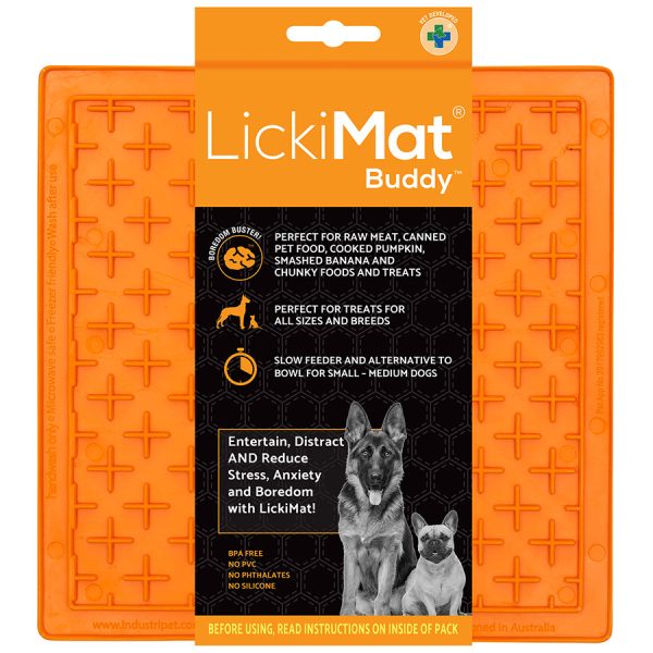 SH Lickimat Buddy Classic Orange