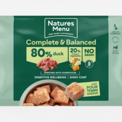 NAT Duck Succulent 80/20 Raw Nuggets 500g