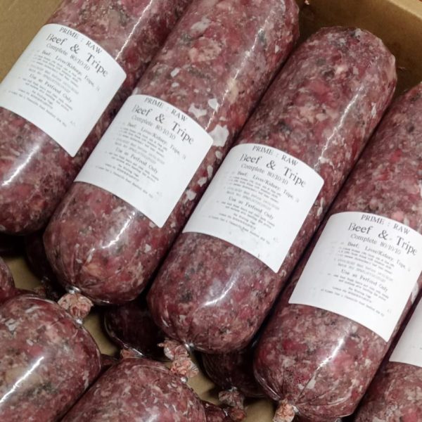 PRW Beef & Tripe Mince WD (Bulk - 20 x 454g)