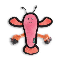BCO Lobster Rough & Tough Recycled Dog Toy