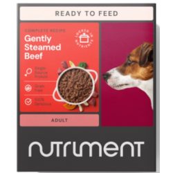 NM Beef for Dogs Gently Steamed 395g