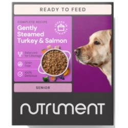 NM Turkey & Salmon for Dogs Gently Steamed 395g