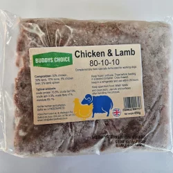 ALB Chicken & Lamb Buddy’s Choice  80:10:10 WD Mince 454g