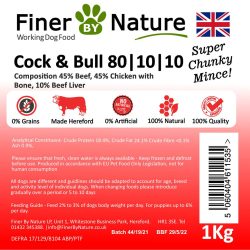 FBN Cock & Bull 80:10:10 WD 1kg