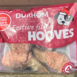 DAF Festive Hooves – Goose & Cranberry Filled Cow Hooves