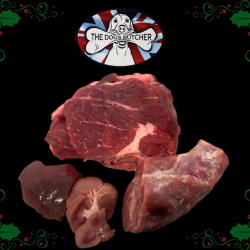 TDB Beef & Turkey (Christmas) Chunks WD 1kg