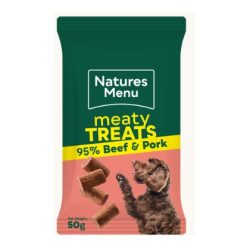 NAT Beef & Pork Meaty Treats 50g