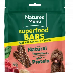 NAT Beef with Spinach & Quinoa Superfood Bars 70g
