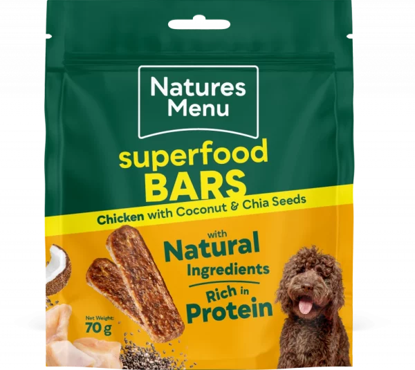 NAT Chicken with Coconut & Chia Seeds Superfood Bars 70g