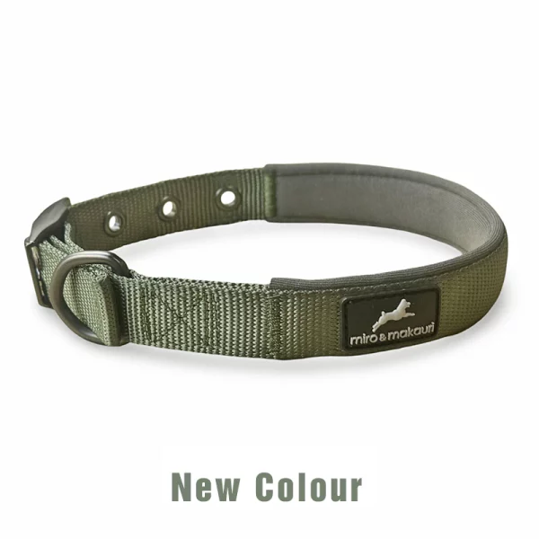 M&M Collar Green Buckle Large